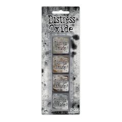   Ranger Tintapárna - Kit 12 - Tim Holtz - Distress Mini Oxide Ink Pads (4 db)