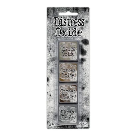 Ranger Tintapárna - Kit 12 - Tim Holtz - Distress Mini Oxide Ink Pads (4 db)