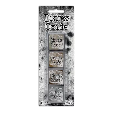 Ranger Tintapárna - Kit 12 - Tim Holtz - Distress Mini Oxide Ink Pads (4 db)
