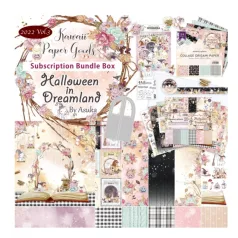   Memory Place Scrapbook alkotócsomag - Kawaii Paper Goods Halloween in Dreamland Vol. 3 (1 csomag)