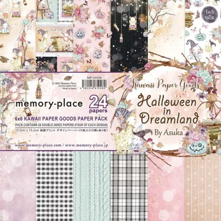 Memory Place Scrapbook alkotócsomag - Kawaii Paper Goods Halloween in Dreamland Vol. 3 (1 csomag)