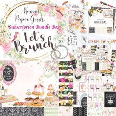  Memory Place Scrapbook alkotócsomag - Kawaii Paper Goods Let's Brunch Vol.1 Bundle (1 csomag)
