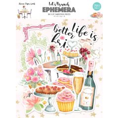   Memory Place Scrapbook alkotócsomag - Kawaii Paper Goods Let's Brunch Vol.1 Bundle (1 csomag)