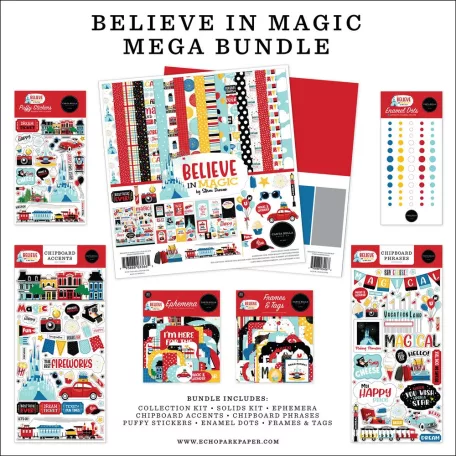 Carta Bella Scrapbook alkotócsomag Believe In Magic - Mega Bundle (1 csomag)