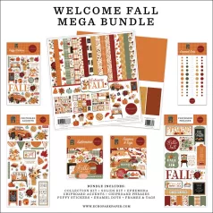   Carta Bella Scrapbook alkotócsomag Welcome Fall - Mega Bundle (1 csomag)