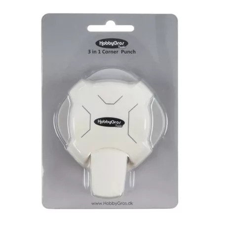 3 az 1-ben saroklyukasztó - HobbyGros 3 in 1 Corner Punch (1 db)