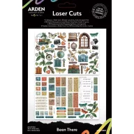   Arden Creative Studio Kivágatok Been There Laser Cuts (1 csomag)