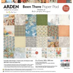   Arden Creative Studio Papírkészlet 12" (30 cm) Been There Paper Pad (1 csomag)