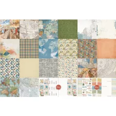   Arden Creative Studio Papírkészlet 12" (30 cm) Been There Paper Pad (1 csomag)