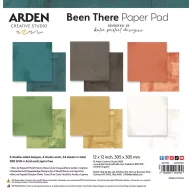   Arden Creative Studio Papírkészlet 12" (30 cm) Been There Solids  Paper Pad (1 csomag)