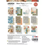   Arden Creative Studio Papírkészlet 6"x8" (15x20cm) Been There Paper Pad (1 csomag)