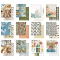   Arden Creative Studio Papírkészlet 6"x8" (15x20cm) Been There Paper Pad (1 csomag)