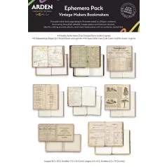   Arden Creative Studio Kivágatok Vintage Makers Bookmakers Ephemera Pack (1 csomag)