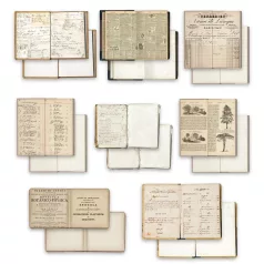   Arden Creative Studio Kivágatok Vintage Makers Bookmakers Ephemera Pack (1 csomag)