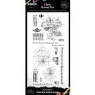 Arden Creative Studio Szilikonbélyegző 4"x8" (10x20cm) Maker Series Clear Stamp Set Charted Adventures (1 csomag)