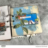   Arden Creative Studio Szilikonbélyegző 4"x8" (10x20cm) Maker Series Clear Stamp Set Charted Adventures (1 csomag)