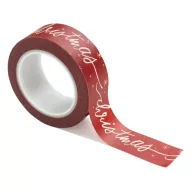   Carta Bella Christmas Script Dekorációs ragasztószalag Letters To Santa Washi Tape (1 db)