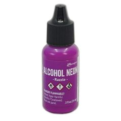   Ranger Neon alkoholos tinta Razzle / Tim Holtz Alcohol Ink Neon (1 db)