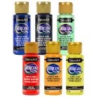 Matt akrilfesték készlet 6x59ml Primary Play Trend Color Palette DecoArt Americana Acrylics