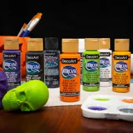 Akrilfesték készket DecoArt Halloween Paint Set (8 db)
