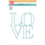 Marianne Design stencil Szerelem (1 csomag)