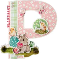 Marianne Design stencil P betű (1 csomag)