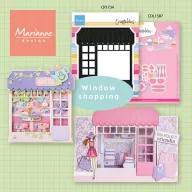 Marianne Design vágósablon Teáskészlet (1 csomag)