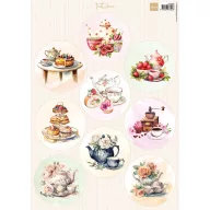   Marianne Design kivágólap Teázás körmotívumokkal (1 db)