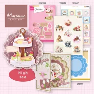   Marianne Design kivágólap Kávé és tea bélyegmotívumok (1 db)