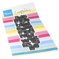 Marianne Design vágósablon Ábécé (M) (1 csomag)
