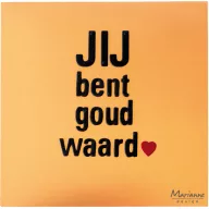 Marianne Design vágósablon Ábécé (M) (1 csomag)