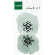 Marianne Design bélyegző Jégkristályok (2 db)