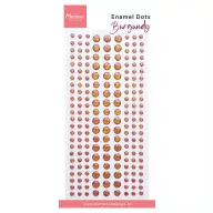   Marianne Design öntapadós zománcpötty Zománc pöttyök bordó (198 db)