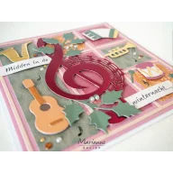 Marianne Design vágósablon Violinkulcs (1 csomag)
