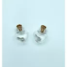 Üvegcse parafa dugóval 21x10x24mm heart Mini Glass Bottles (2 db)