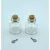 Üvegcse parafa dugóval 22x25mm Mini Glass Bottles (2 db)