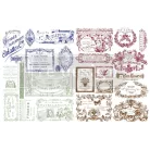 Redesign with Prima Just Labels H2O vízátviteles transzfer 8.5"X11" (A4) H2O Transfers (2 ív)