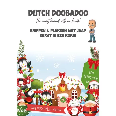 Dutch Doobadoo Christmas in a Cup Papírkészlet A4 Collage Book (1 csomag)