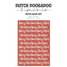   Dutch Doobadoo Merry and Bright Stencil A5 Merry Christmas Dutch Mask Art (1 db)