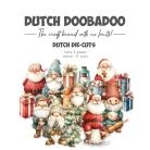 Dutch Doobadoo Merry and Bright Kivágatok Santa & Gnomes Dutch Die-cuts (1 csomag)