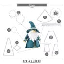 Vágósablon készlet, Fergus / 3D Felt Décor Die Bundle (1 csomag)