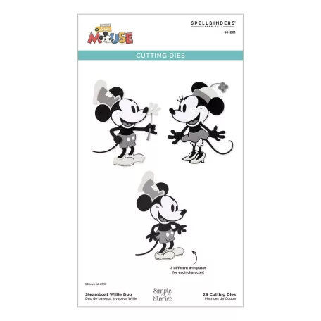 Vágósablon készlet, Say Cheese Classic Mouse / Cutting Dies (1 csomag)