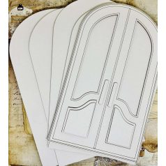   Alchemy of Art Chipboard díszítőelem - Natural Beauty - Chipboard album base Wardrobe (1 csomag)