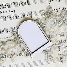   Alchemy of Art Chipboard díszítőelem - Behind Closed - Chipboard shaker box Dome (1 csomag)