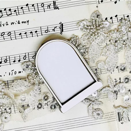 Alchemy of Art Chipboard díszítőelem - Behind Closed - Chipboard shaker box Dome (1 csomag)