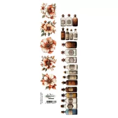   Alchemy of Art Kivágóív 30cm x 5cm Behind Closed Extras to Cut (1 ív)