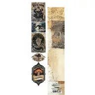   Alchemy of Art Kivágóív 30cm x 5cm Behind Closed Extras to Cut (1 ív)