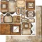Alchemy of Art Kivágóív 12" (30 cm) Behind Closed Tags Art Alchemy Double-sided paper (1 ív)