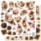 Alchemy of Art Kivágóív 12" (30 cm) Behind Closed  Art Alchemy Double-sided paper (1 ív)