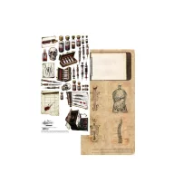   Alchemy of Art Kivágóív 6"X12" (15x30 cm) Behind Closed 2 Double-sided paper (1 ív)